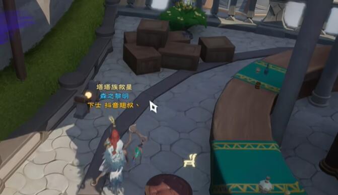 The location of treasure chests in Silver City in Taris World