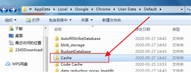 Where are the Google Chrome video cache files?