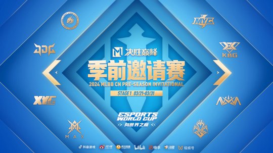 The 2024 MLBB pre-season invitational tournament begins, and domestic e-sports officially launches