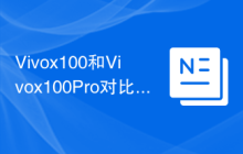 Vivox100和Vivox100Pro对比评测:你更倾向哪款?