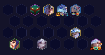 Recommended lineup of S11 Celadon Ice in TFT Mobile