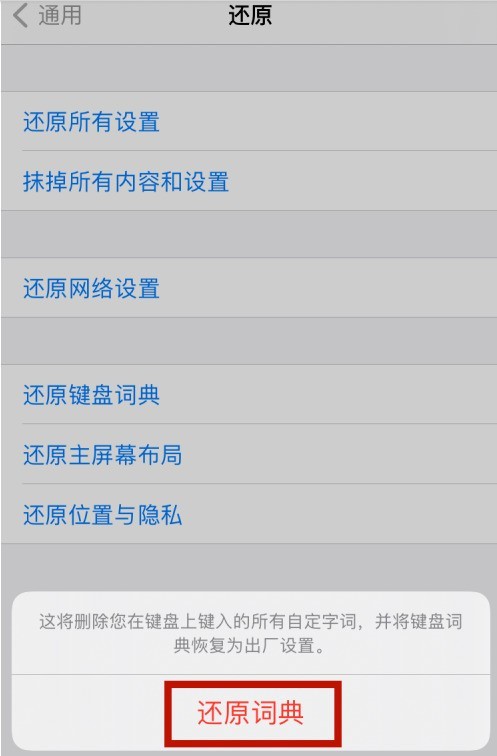 苹果12怎么删除输入法记忆 苹果12还原键盘词典方法
