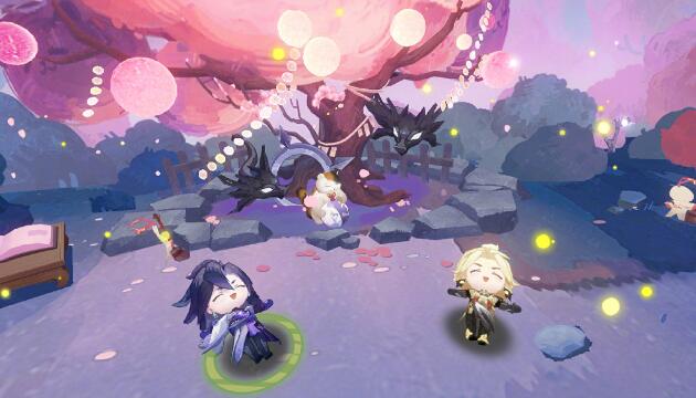 Cara bermain acara asrama Onmyoji Haru Sakura