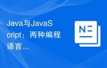 Java与JavaScript：两种编程语言的特点对比