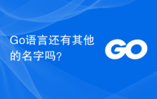 Go语言还有其他的名字吗?