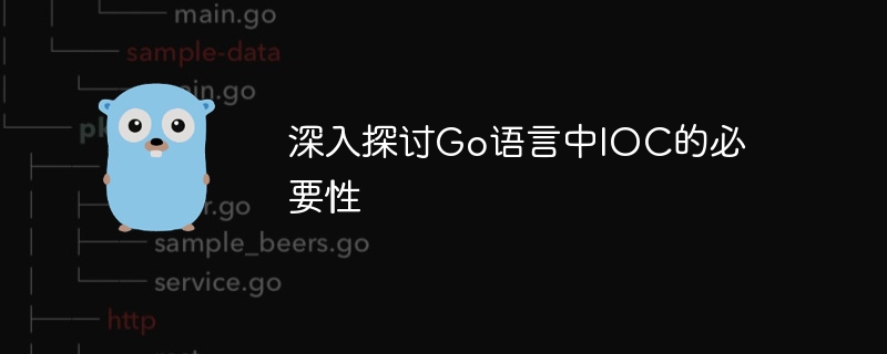 深入探讨go语言中ioc的必要性