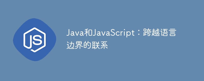 java和javascript：跨越语言边界的联系