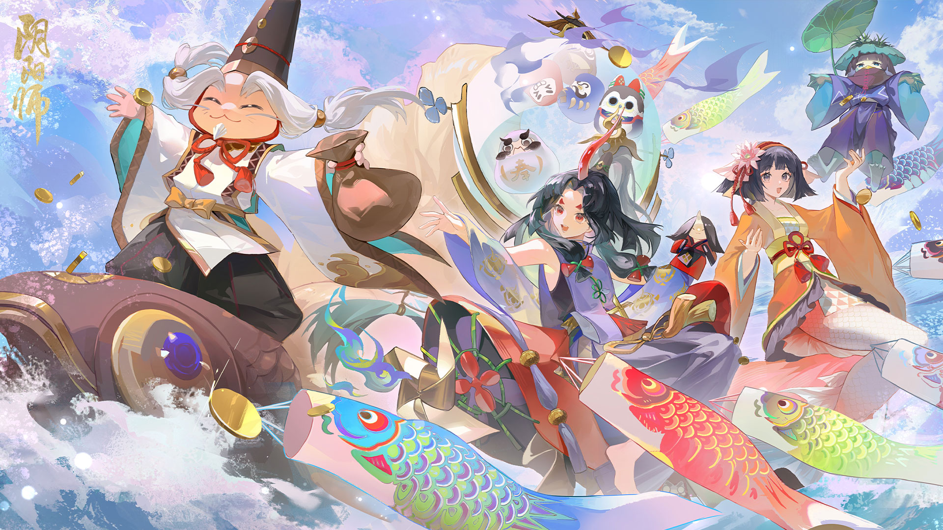 Bring in wealth and treasure, and return from afar in Onmyoji, the new SP-level shikigami Aki Ebisu appears, and the biographical animation is being screened!