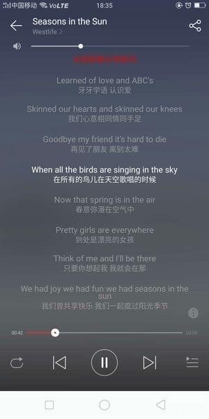 Comment afficher les chansons anglaises dans NetEase Cloud Music en chinois_Comment traduire les paroles en chinois et en anglais dans NetEase Cloud Music