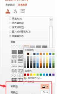 Der Vorgang zum Ändern des chinesischen Schriftfüllstils in PPT-Folien