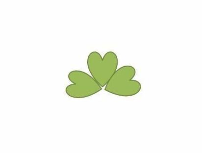 Detailed tutorial on drawing PPT representing lucky four-leaf clover