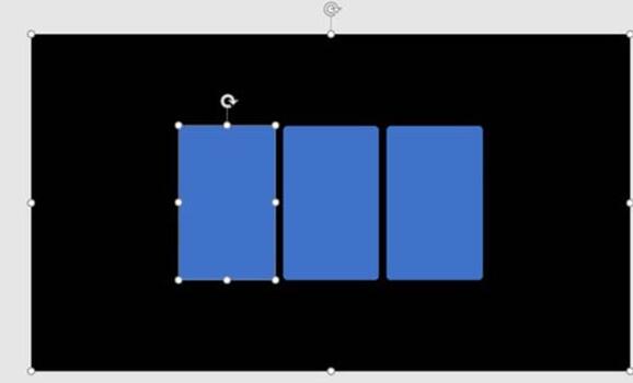 PPT draws the operation method of rolling counter