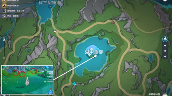 Teilen der neuesten effizienten Sammlungs-Roadmap von Genshin Impact Huguanglili of the Valley