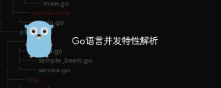 Analysis of Go language concurrency features