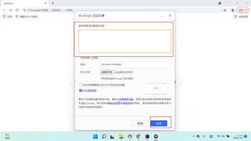 Google浏览器怎么发送反馈_Google浏览器发送反馈的方法