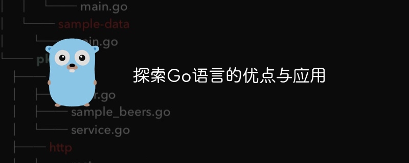 探索Go語言的優點與應用