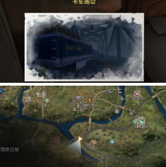 《黎明觉醒》卡车雨伞藏宝图在哪