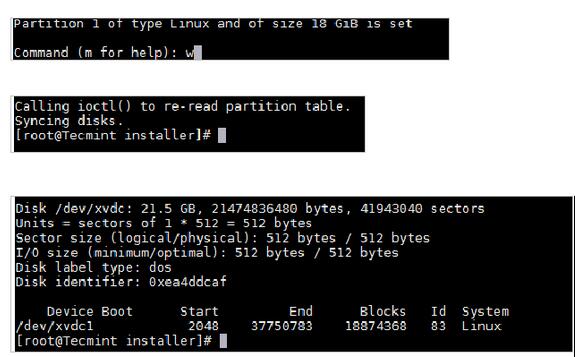 How to add a new disk on Linux system