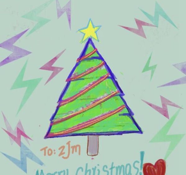 Introduction to the meaning and origin of drawing Christmas tree stems