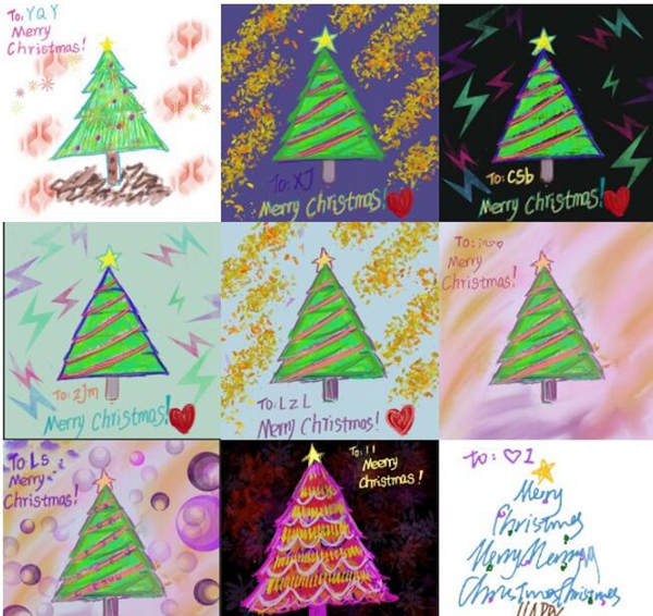 Introduction to the meaning and origin of drawing Christmas tree stems