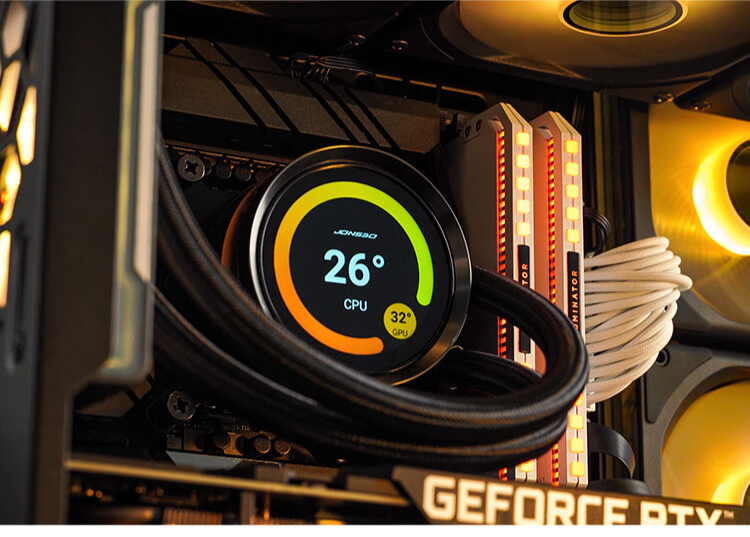 乔思伯推出 TF2-360SC 屏显一体式水冷散热器，699 元-硬件新闻-