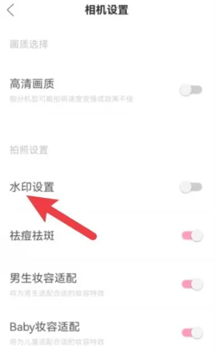 How to remove watermarks from pictures in Qingyan Camera