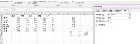 So fügen Sie Dropdown-Menüs zu dynamischen Diagrammen in Excel hinzu