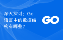 深入探讨:Go语言中的数据结构有哪些?