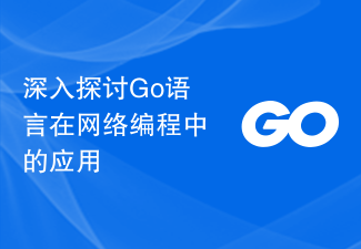 深入探讨Go语言在网络编程中的应用