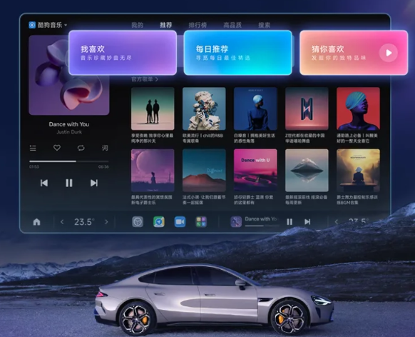 Kugou Music joins hands with Xiaomi Auto to open a new chapter in Dolby Atmos car music