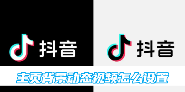 Douyin ホームページで動的なビデオの背景を設定する方法