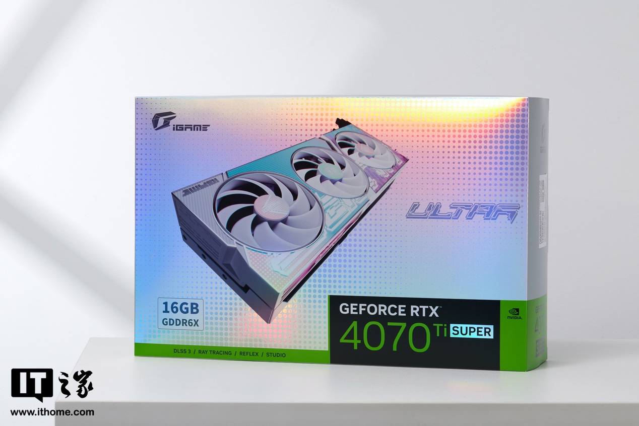 iGame GeForce RTX 4070 Ti SUPER Ultra W OC 16GB 显卡评测：2K 极致游戏体验