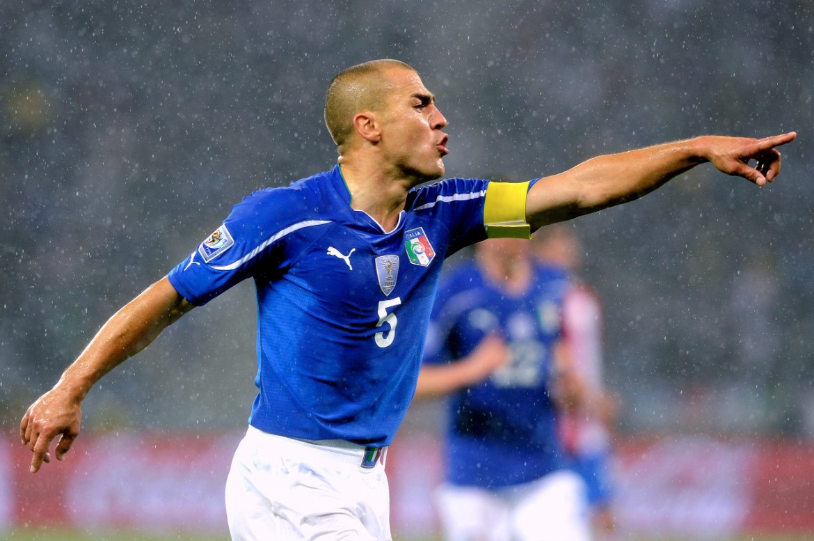 Energized Cannavaro appears, and the Golden Ball defender regains his glory