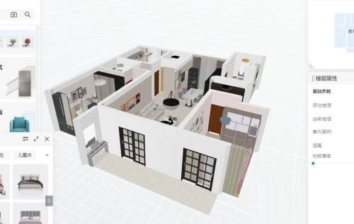 How to render orthogonal top view in Kujiale_Tutorial on rendering orthogonal top view in Kujiale