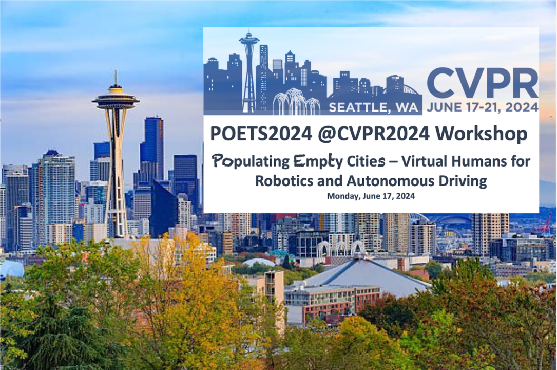 Call for Papers CVPR 2025 The 1st Virtual Humans for