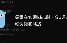 探索在实现Idea时，Go语言的优势和挑战