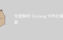 全面解析 Golang 中的拦截器