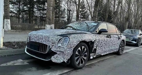 Spy photos of Hongqi’s new L-class model are exposed, with strong aura and expected price to be high