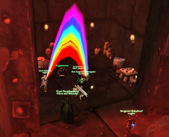 Warcraft Exploration Server : Il y a 2 découvertes magiques dans Blackrock Abyss, récupérez le générateur arc-en-ciel, lempereur et le dîner chaud de la princesse