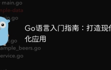 Go语言入门指南:打造现代化应用