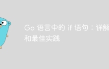 Go 语言中的 if 语句:详解和最佳实践