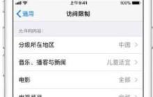 iOS使用访问限制的详细讲解