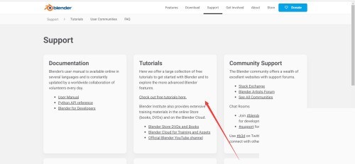 Blender怎么查看支持文档_Blender查看支持文档教程