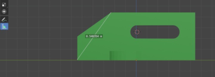 How to get the angle size in blender_Measurement method of angle size in blender