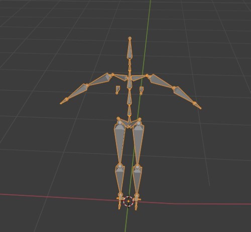 How to add a skeleton in Blender_Blender tutorial to add a skeleton