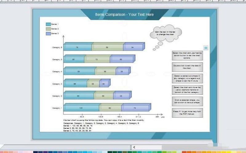 Ausführliches Tutorial zum Erstellen von Säulendiagrammen mit der Flussdiagramm-Erstellungssoftware Edraw