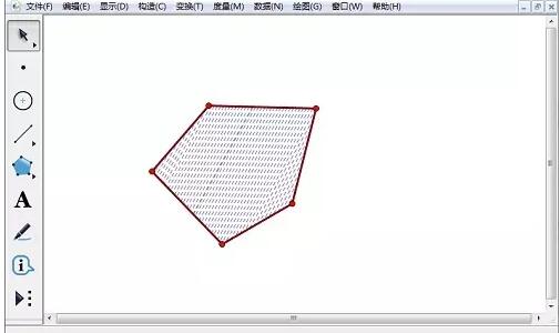 幾何畫板使用軌跡法構造斜線陰影的詳細方法