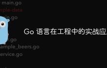 Go 语言在工程中的实战应用