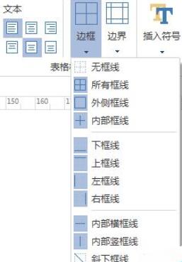 Grafik- und Textoperationsmethode zum Festlegen von Tabellenrändern in der Flussdiagramm-Erstellungssoftware Edraw