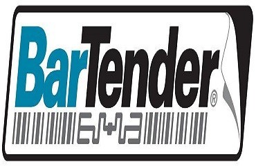 Operation steps for left/right alignment of numbers under BarTender barcodes